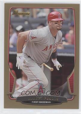 2013 Bowman - [Base] - Gold Border #50 - Albert Pujols