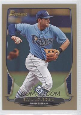 2013 Bowman - [Base] - Gold Border #51 - Evan Longoria