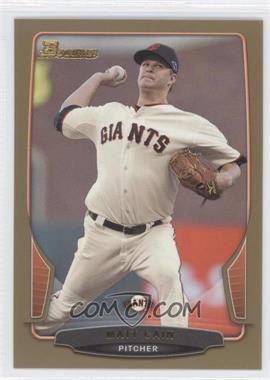 2013 Bowman - [Base] - Gold Border #56 - Matt Cain