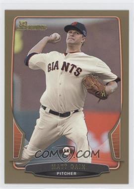 2013 Bowman - [Base] - Gold Border #56 - Matt Cain