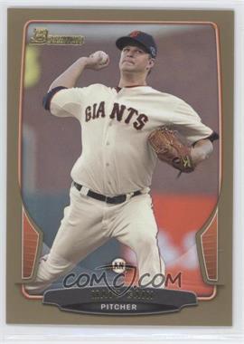 2013 Bowman - [Base] - Gold Border #56 - Matt Cain