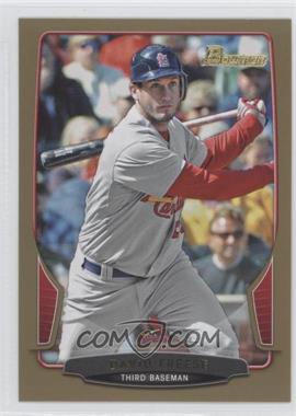 2013 Bowman - [Base] - Gold Border #6 - David Freese