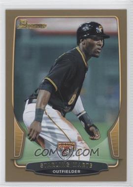 2013 Bowman - [Base] - Gold Border #61 - Starling Marte