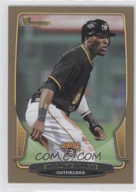 2013 Bowman - [Base] - Gold Border #61 - Starling Marte