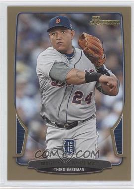 2013 Bowman - [Base] - Gold Border #78 - Miguel Cabrera