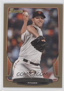 2013 Bowman - [Base] - Gold Border #97 - Madison Bumgarner