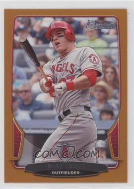 2013 Bowman - [Base] - Orange #121 - Mike Trout /250