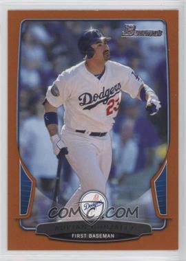 2013 Bowman - [Base] - Orange #176 - Adrian Gonzalez /250