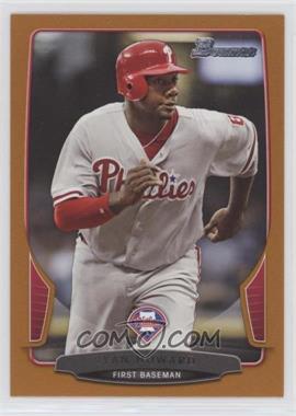 2013 Bowman - [Base] - Orange #190 - Ryan Howard /250