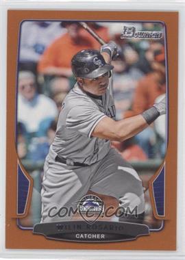 2013 Bowman - [Base] - Orange #193 - Wilin Rosario /250