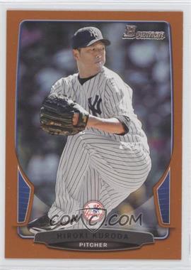 2013 Bowman - [Base] - Orange #203 - Hiroki Kuroda /250