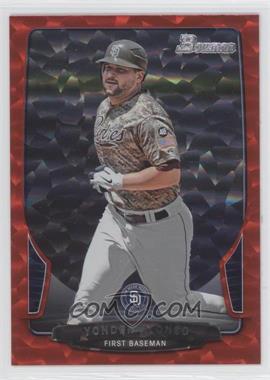 2013 Bowman - [Base] - Red Ice #20 - Yonder Alonso /25