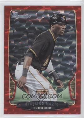 2013 Bowman - [Base] - Red Ice #61 - Starling Marte /25