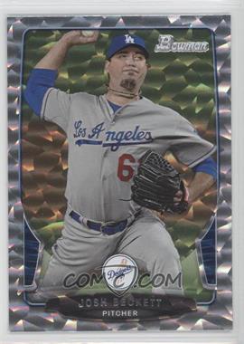 2013 Bowman - [Base] - Silver Ice #120 - Josh Beckett