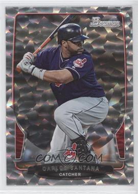 2013 Bowman - [Base] - Silver Ice #151 - Carlos Santana