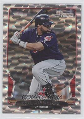 2013 Bowman - [Base] - Silver Ice #151 - Carlos Santana