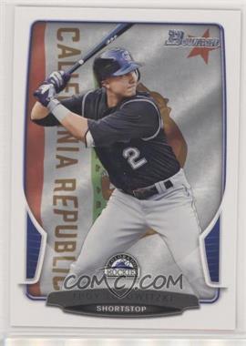 2013 Bowman - [Base] - State & Home Town #79 - Troy Tulowitzki