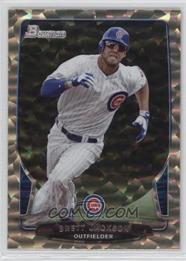 2013 Bowman - [Base] - White Ice #4 - Brett Jackson /1