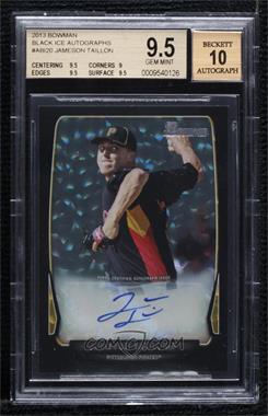 2013 Bowman - Black Ice Autographs #ABI20 - Jameson Taillon /5 [BGS 9.5 GEM MINT]