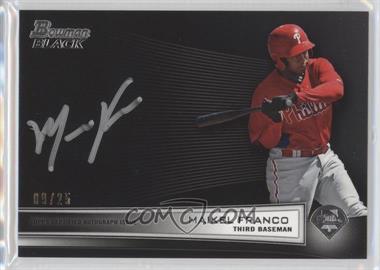 2013 Bowman - Bowman Black Collection Autographs #BBC-MF - Maikel Franco /25