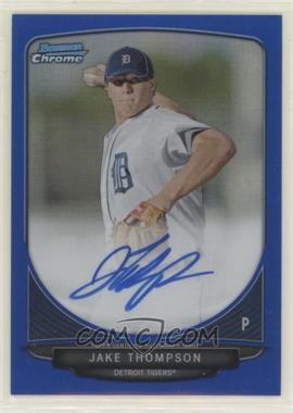 2013 Bowman - Chrome Prospects Autographs - Blue Refractor #BCP-JT - Jake Thompson /150