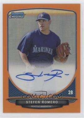 2013 Bowman - Chrome Prospects Autographs - Orange Refractor #BCP-SR - Stefen Romero /25