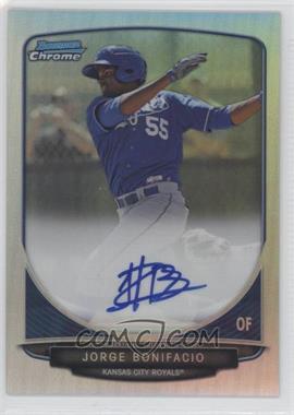 2013 Bowman - Chrome Prospects Autographs - Refractor #BCP-JB - Jorge Bonifacio /500