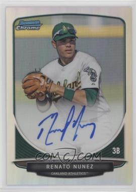 2013 Bowman - Chrome Prospects Autographs - Refractor #BCP-RN - Renato Nunez /500