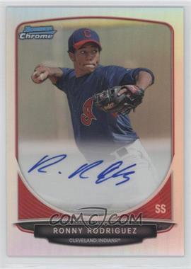 2013 Bowman - Chrome Prospects Autographs - Refractor #BCP-RRO - Ronny Rodriguez /500