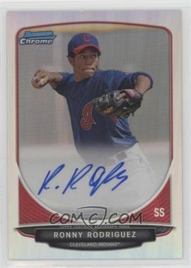 2013 Bowman - Chrome Prospects Autographs - Refractor #BCP-RRO - Ronny Rodriguez /500