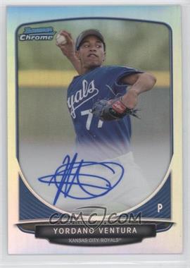 2013 Bowman - Chrome Prospects Autographs - Refractor #BCP-YV - Yordano Ventura /500