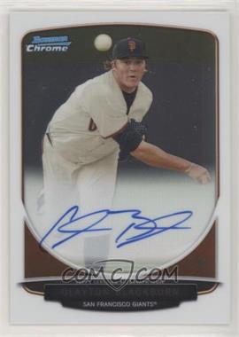 2013 Bowman - Chrome Prospects Autographs #BCP-CBL - Clayton Blackburn