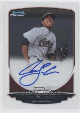 2013 Bowman - Chrome Prospects Autographs #BCP-CC - Carlos Correa