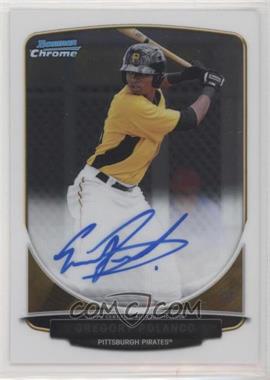 2013 Bowman - Chrome Prospects Autographs #BCP-GP - Gregory Polanco