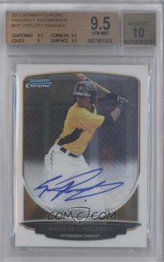 2013 Bowman - Chrome Prospects Autographs #BCP-GP - Gregory Polanco [BGS 9.5 GEM MINT]