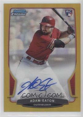 2013 Bowman - Chrome Rookie Autographs - Gold Refractor #ACR-AE - Adam Eaton /50