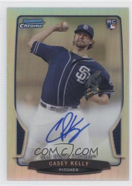 2013 Bowman - Chrome Rookie Autographs - Refractor #ACR-CK - Casey Kelly /500