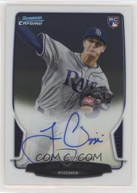 2013 Bowman - Chrome Rookie Autographs #ACR-JO - Jake Odorizzi