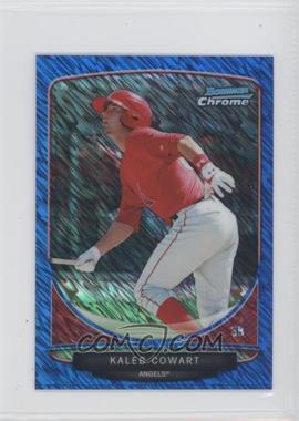 2013 Bowman - Cream of the Crop Chrome Mini Refractor - Blue Wave #CC-A1 - Kaleb Cowart /250