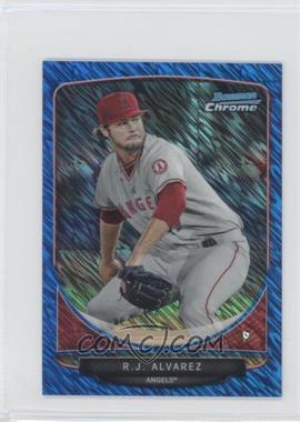 2013 Bowman - Cream of the Crop Chrome Mini Refractor - Blue Wave #CC-A5 - R.J. Alvarez /250