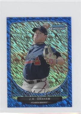 2013 Bowman - Cream of the Crop Chrome Mini Refractor - Blue Wave #CC-AB4 - J.R. Graham /250