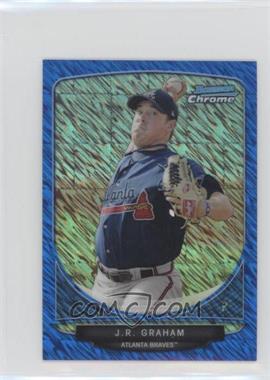 2013 Bowman - Cream of the Crop Chrome Mini Refractor - Blue Wave #CC-AB4 - J.R. Graham /250