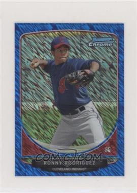 2013 Bowman - Cream of the Crop Chrome Mini Refractor - Blue Wave #CC-CI5 - Ronny Rodriguez /250