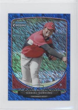 2013 Bowman - Cream of the Crop Chrome Mini Refractor - Blue Wave #CC-CR4 - Daniel Corcino /250