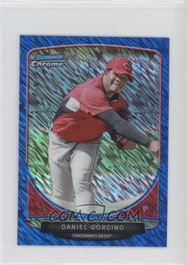 2013 Bowman - Cream of the Crop Chrome Mini Refractor - Blue Wave #CC-CR4 - Daniel Corcino /250