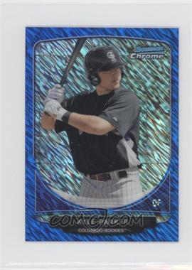 2013 Bowman - Cream of the Crop Chrome Mini Refractor - Blue Wave #CC-CRO5 - Kyle Parker /250