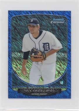 2013 Bowman - Cream of the Crop Chrome Mini Refractor - Blue Wave #CC-DT1 - Nick Castellanos /250