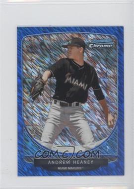 2013 Bowman - Cream of the Crop Chrome Mini Refractor - Blue Wave #CC-MM5 - Andrew Heaney /250