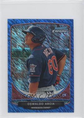 2013 Bowman - Cream of the Crop Chrome Mini Refractor - Blue Wave #CC-MT3 - Oswaldo Arcia /250