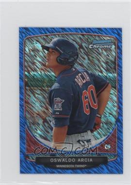 2013 Bowman - Cream of the Crop Chrome Mini Refractor - Blue Wave #CC-MT3 - Oswaldo Arcia /250